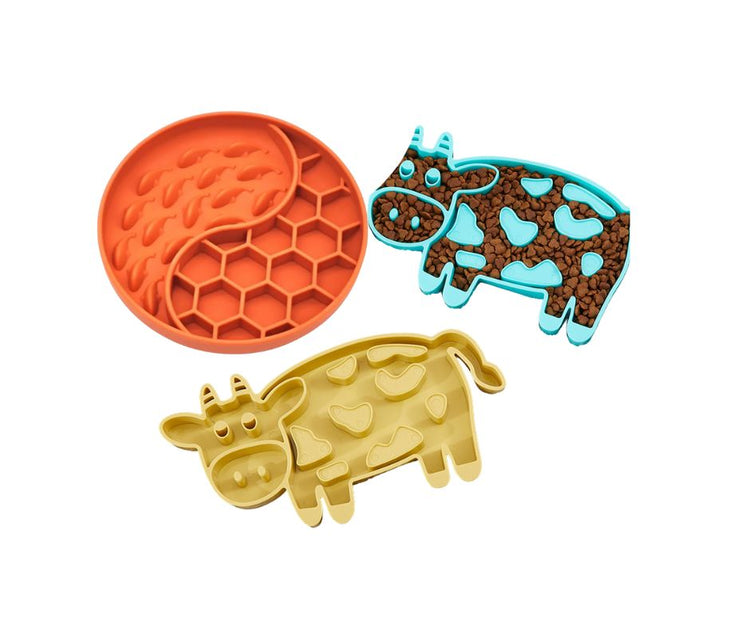 Bols interactifs - Alimentation lente - Chiens