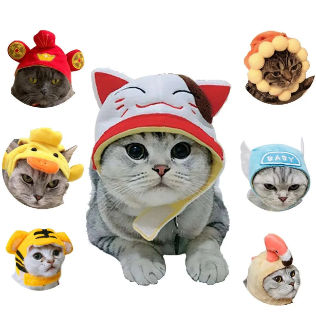 Vêtements - Foulards - Costumes - Chats