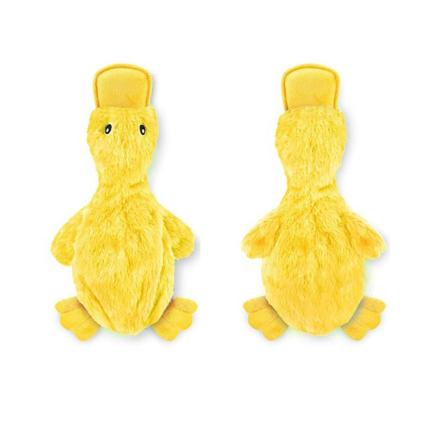 Peluche Ti-Canard jaune mignon pour Chiens