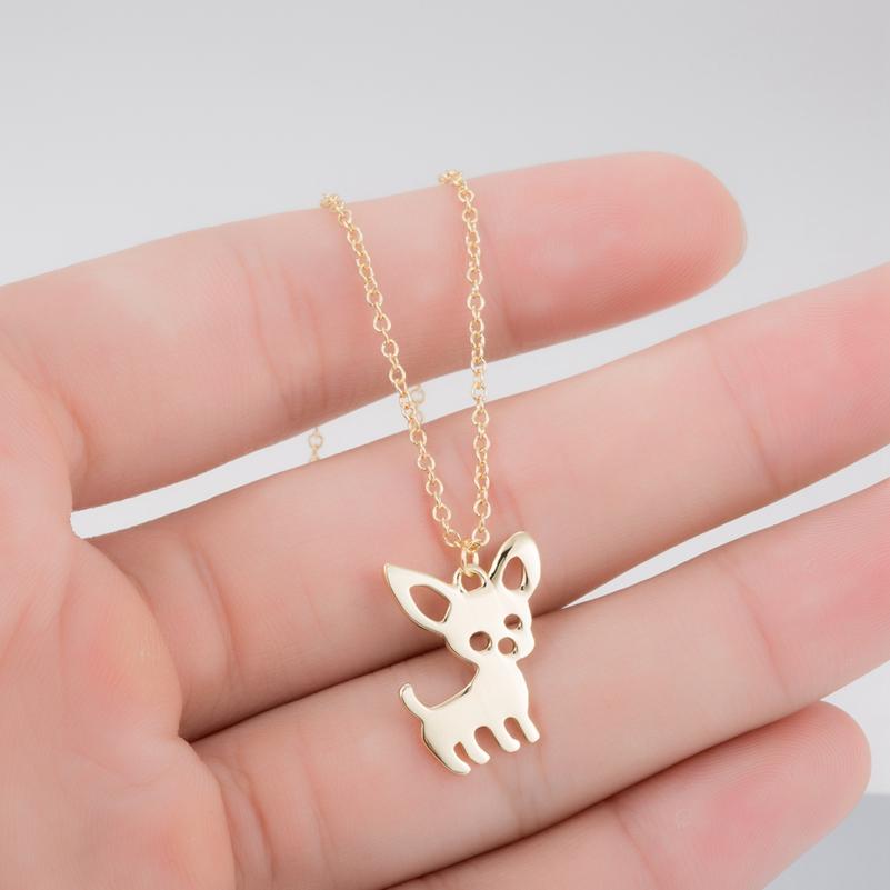 Cute Chihuahua Pet Pendant Necklaces