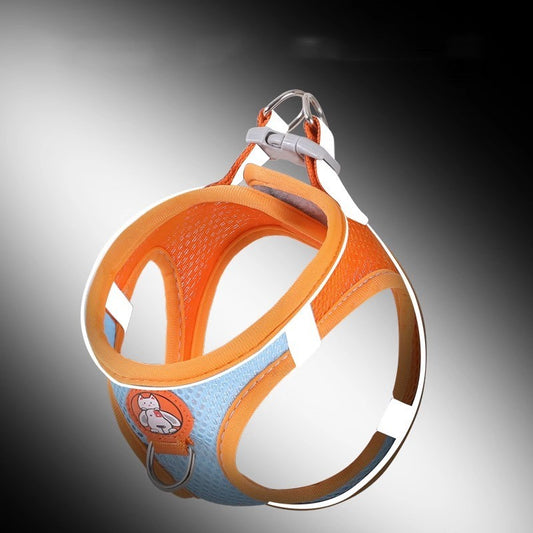 Harnais et laisse réfléchissant pour chat anti-desserrage pour une sécurité optimale