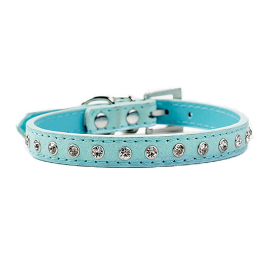 Colliers Tendance - Chiens - Velours Coréen avec diamants - 5 Couleurs