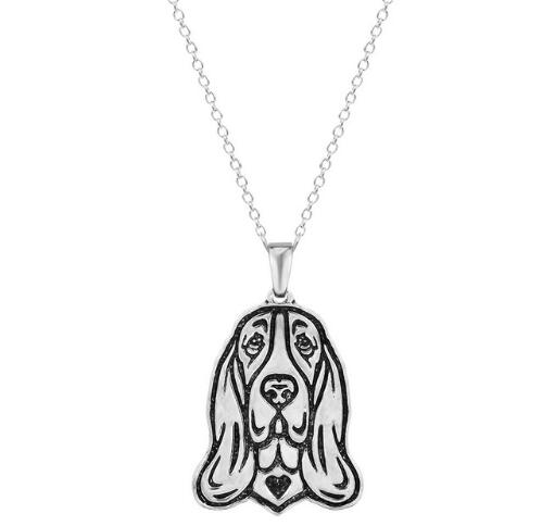 Collier avec pendentif Chien, 12 Choix de race différentes