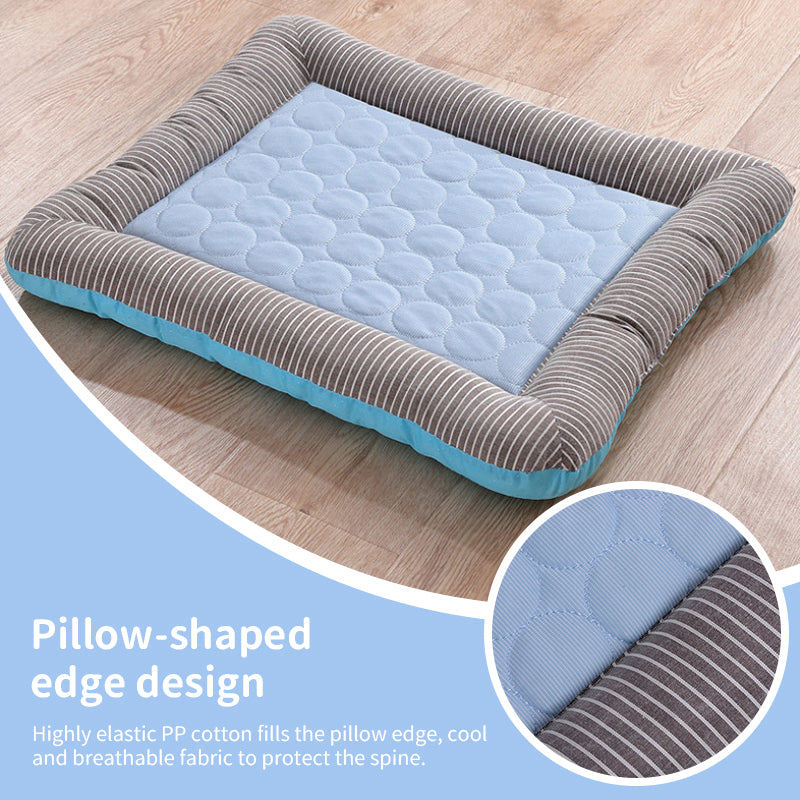 Coussin rafraîchissants en soie glacée, respirants et doux pour Chiens et Chats