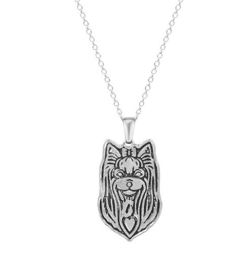 Collier avec pendentif Chien, 12 Choix de race différentes