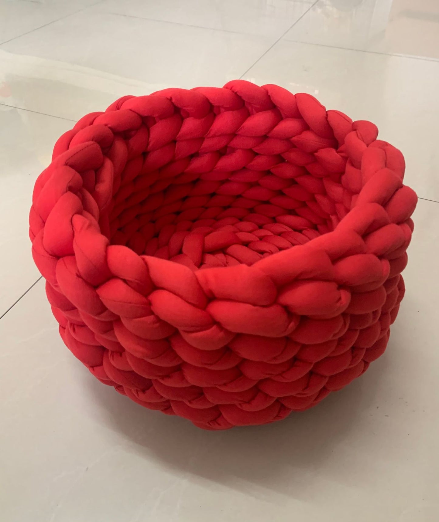 Filled Cotton Coarse Wool Hand-Woven Pet Cat Litter Can Be Machine Washed Coarse Cloth Dog Litter