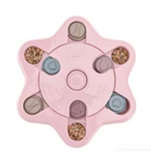 Bol Interactif Anti-Glouton pour Chien - Puzzle Alimentaire Stimulant IQ