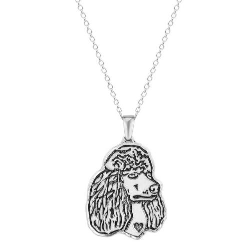 Collier avec pendentif Chien, 12 Choix de race différentes