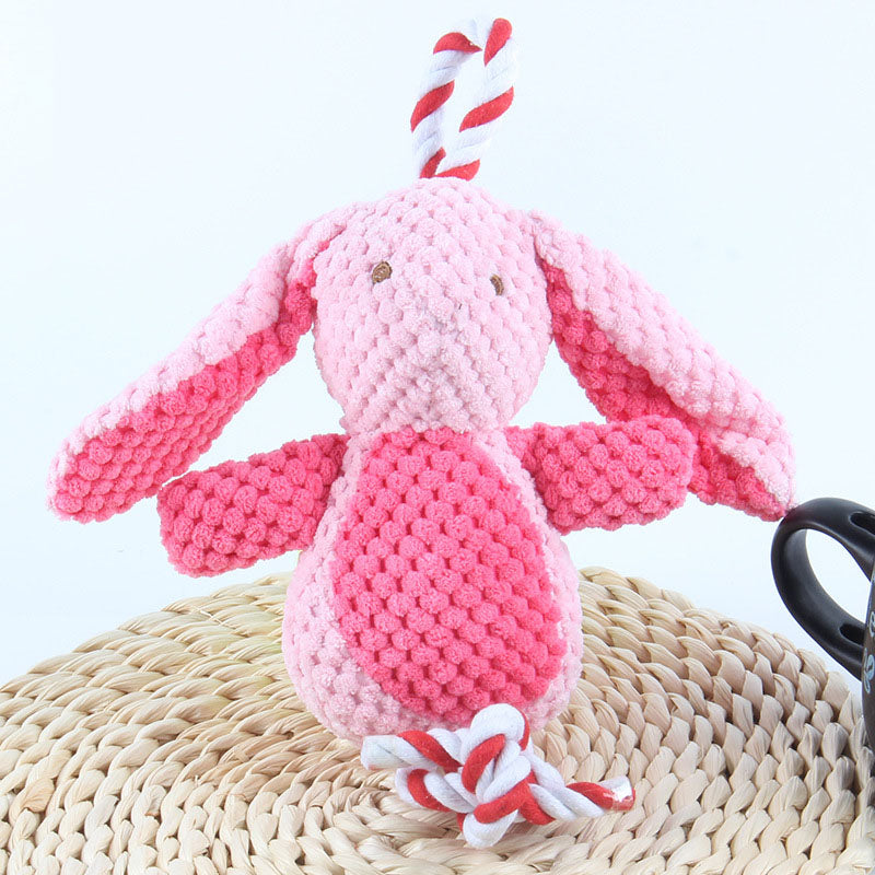 Dog Plush Toys Pet SuppliesCorn Velvet Depression Toys New Cat Supplies