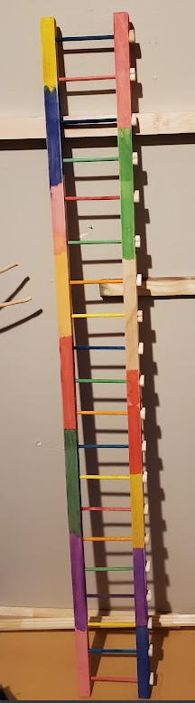 Grande Échelle Multicolore