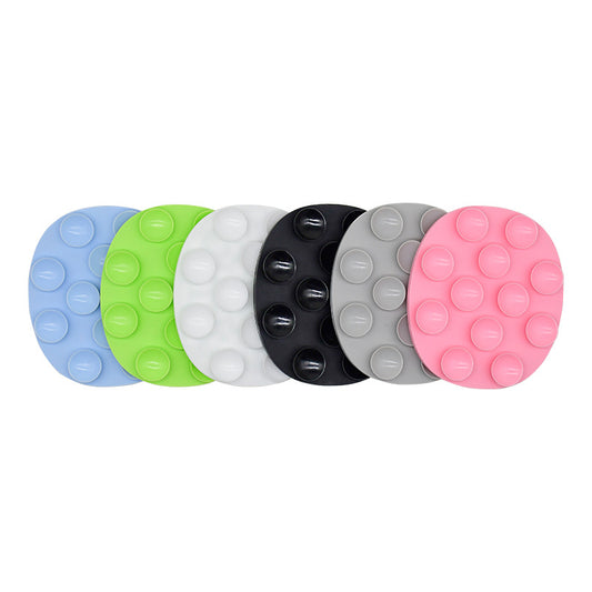 Tapis de léchage Ovale en silicone avec ventouses