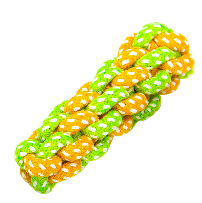 Cotton Dog Rope Toy Knot Puppy Chew Teething Toys Teeth Cleaning Pet Palying Ball