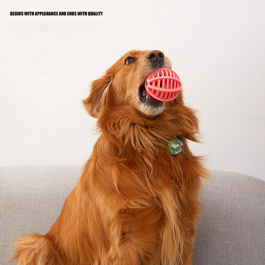 Balle Interactive Anti-Ennui pour Chien - Jouet Résistant avec Distribution de Friandises