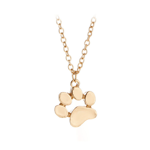 Joli Collier Patte de Chien et Chat
