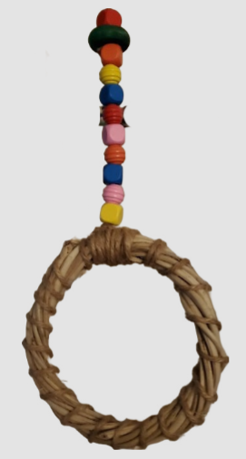 Balançoire, perchoir anneau rond de 4 pouces