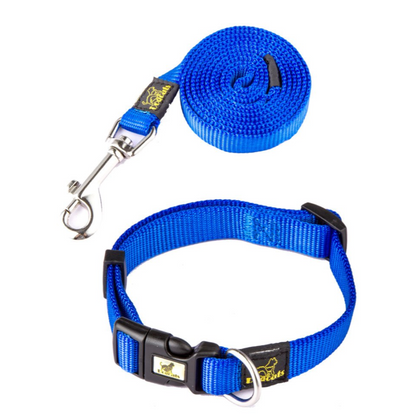 DOGCAT - Ensemble - colliers et laisses en nylon - 4 Couleurs