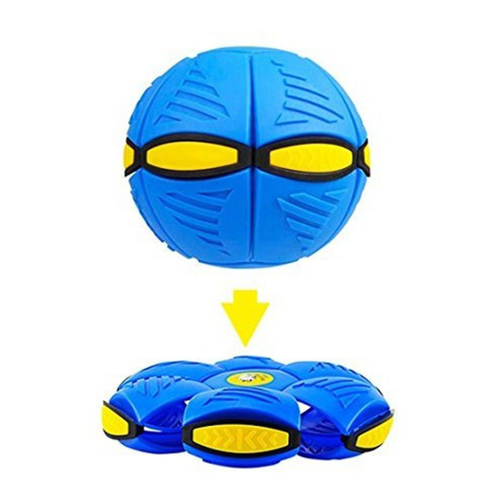 Flying UFO Flat Throw Disc Ball With LED Light and music Magic Flying Ball