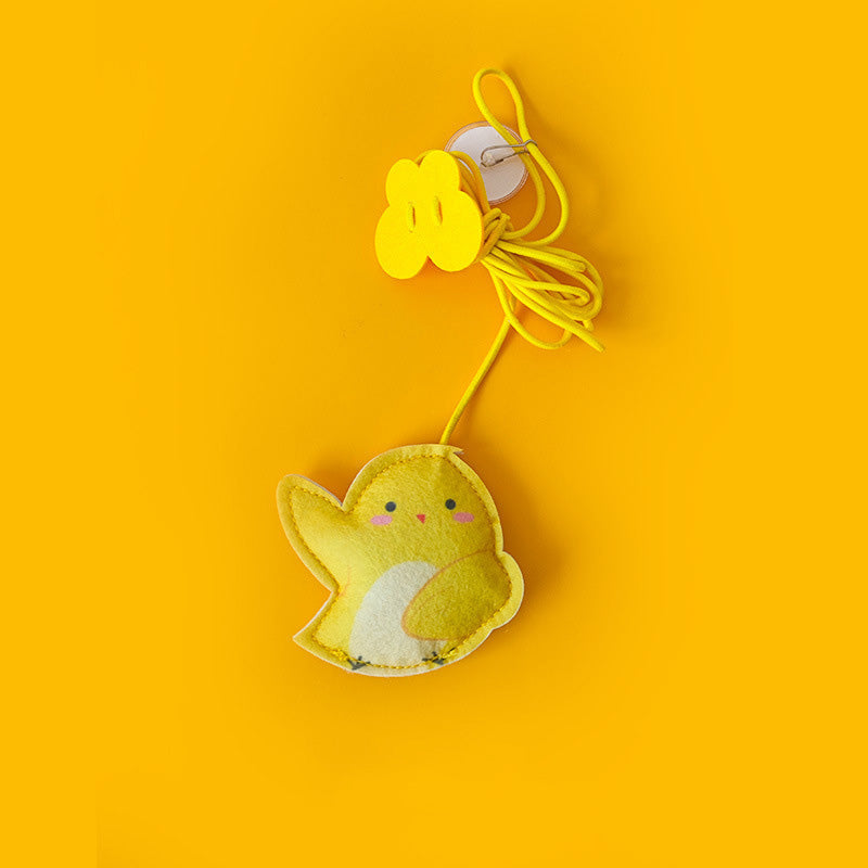 New Funny Cat Stick Toy Hanging Door Pet Hanging Catnip Toy Adjustable Self-Hey Funny Cat Toy