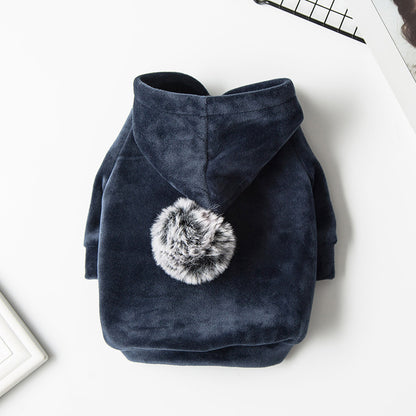 Hoodie Chaud pour Chien - Vêtement d'Hiver Confortable et Douillet