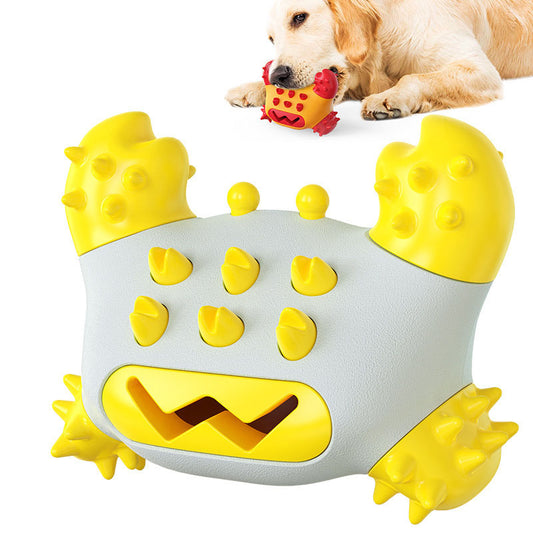 Pet Supplies Dog Toothbrush Crab Molar Stick Bite Resistant Cleaning Dog Toy