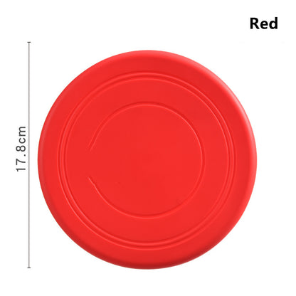 Pet Toy Dog Frisbee Pet Interactive Training Frisbee Floating Water Bite Resistant Soft Frisbee Pet Supplies