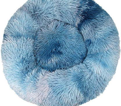 Round Plush Pet Winter Warm Pet Cat Litter Dog Bed Cat Mat Pet Supplies Dog Kennel Cat Litter