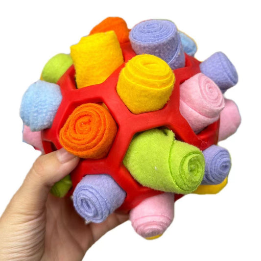 L'astéroïde - Boule de Fouille - 9 Choix de Couleurs - 20cm x 20cm