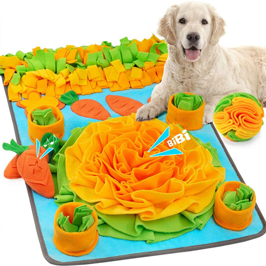 Tapis de Fouille sonore Jardin en Folie 50cm x 80cm