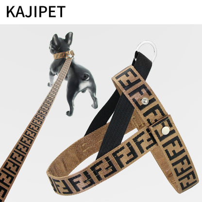 Stylish, safe and trendy harness, collar and leash - For dogs, Corgis, Bulldogs, Pugs, and others.