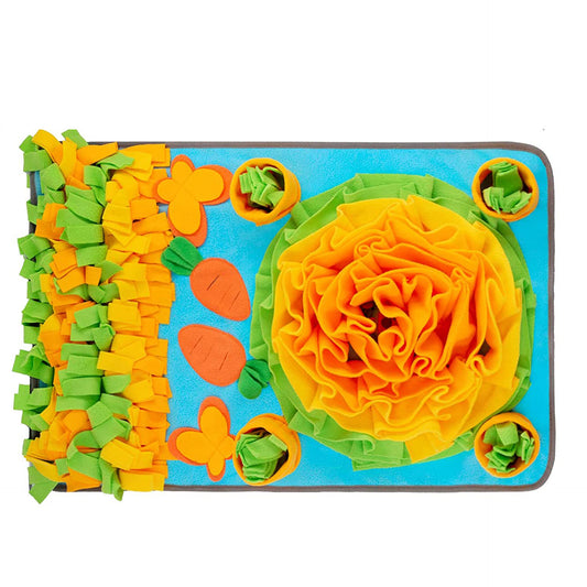 Tapis de Fouille sonore Jardin en Folie 50cm x 80cm