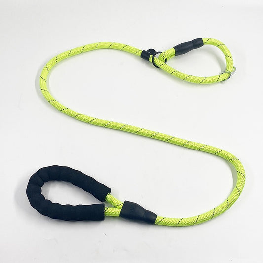 Laisse Chaîne Réfléchissante Anti-Choc - Pour Chiens Robuste et Sécuritaire