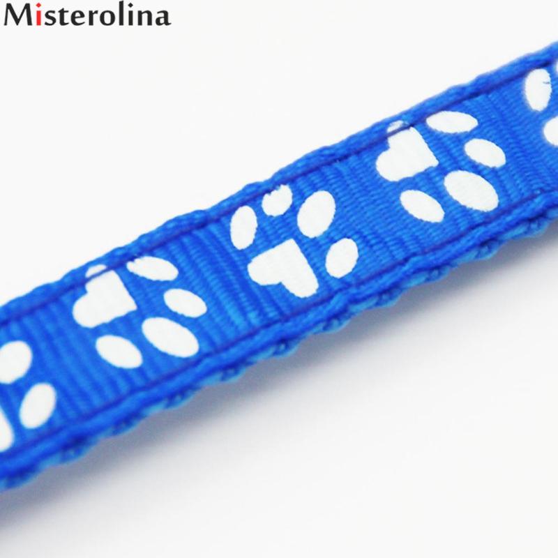 Collier de sécurité en nylon pour chien, chiot, chat, réglable, avec clochette