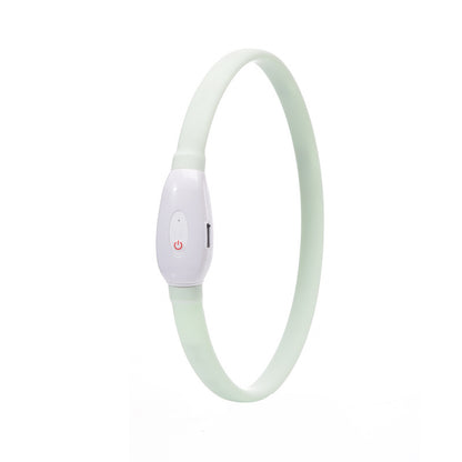 Collier lumineux à DEL et recharge USB