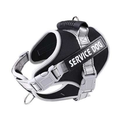 New Dog Chest Strap Large Dog Vest Style Walking Explosion-Proof Reflective Pet Chest Strap