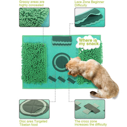 Tapis De Fouille pour la recherche de nourriture Modèle Terrain de Foot