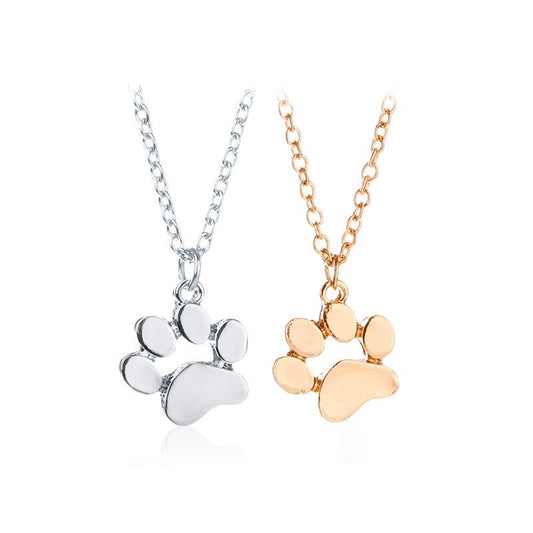 Joli Collier Patte de Chien et Chat