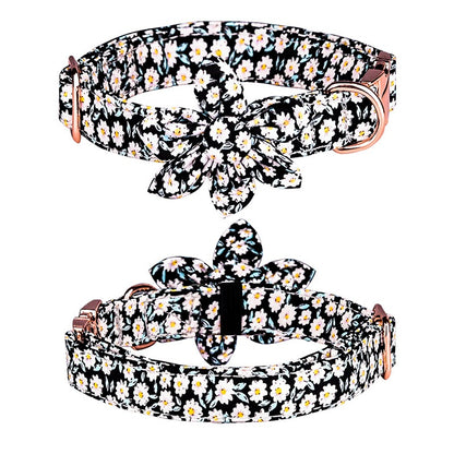 Colliers Fleurit avec Boucle en Fleur - 4 Choix de couleurs