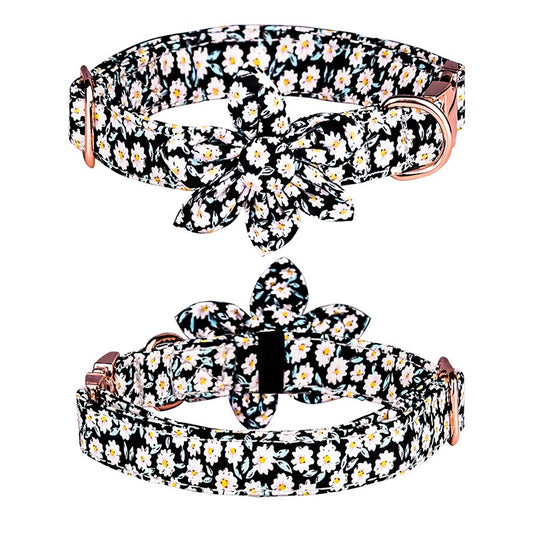 Colliers Fleurit avec Boucle en Fleur - 4 Choix de couleurs
