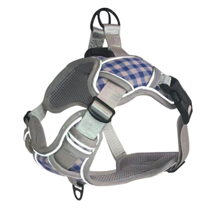 Pet Dog Traction Rope Large Medium And Small Dog Chest Harness Night Reflective Comfortable Breathable Harness