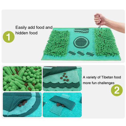 Tapis De Fouille pour la recherche de nourriture Modèle Terrain de Foot