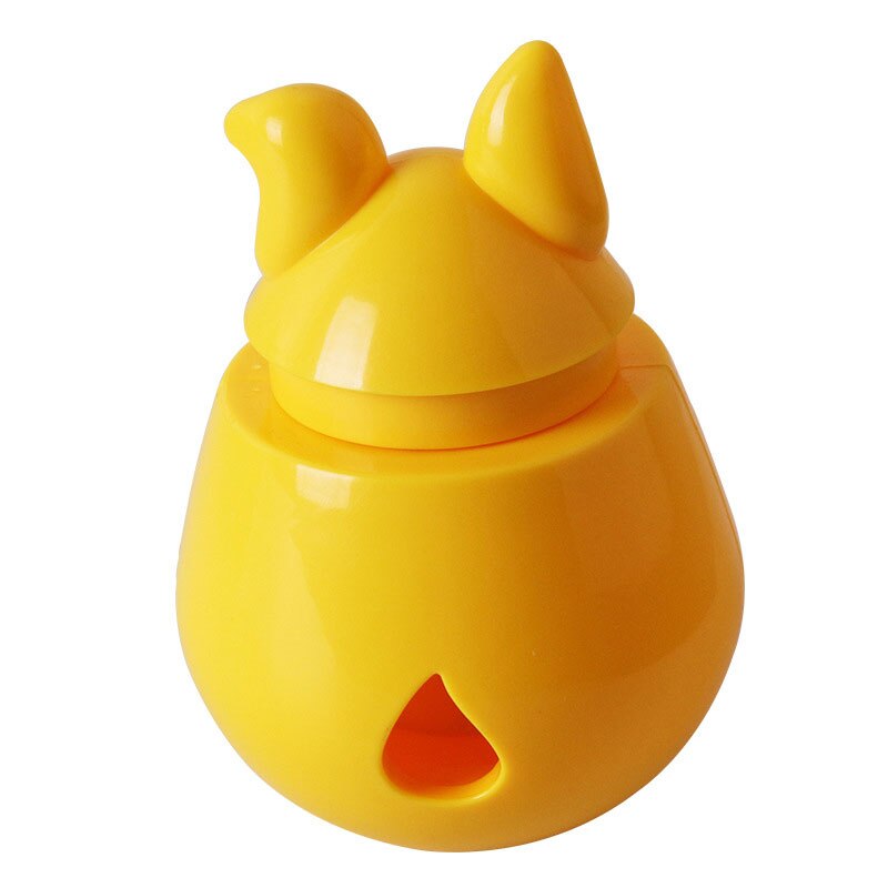 Balle Distributrice de Nourriture Interactive pour Chats et Chiens - Jouet Anti-Glouton