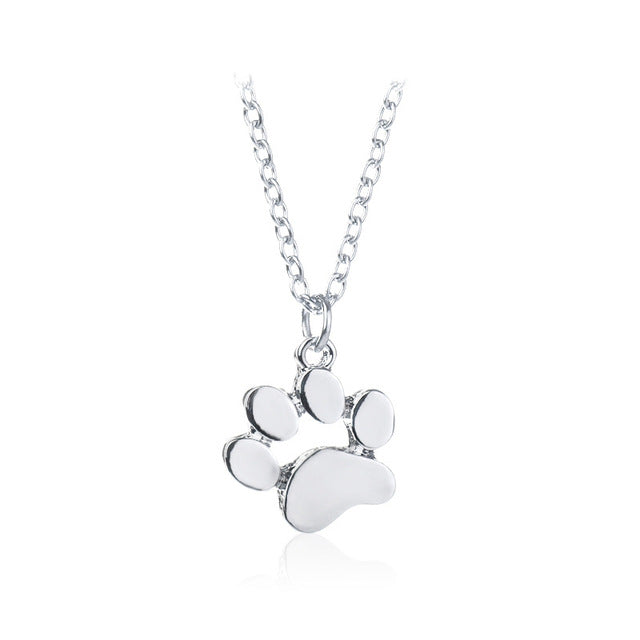 Joli Collier Patte de Chien et Chat