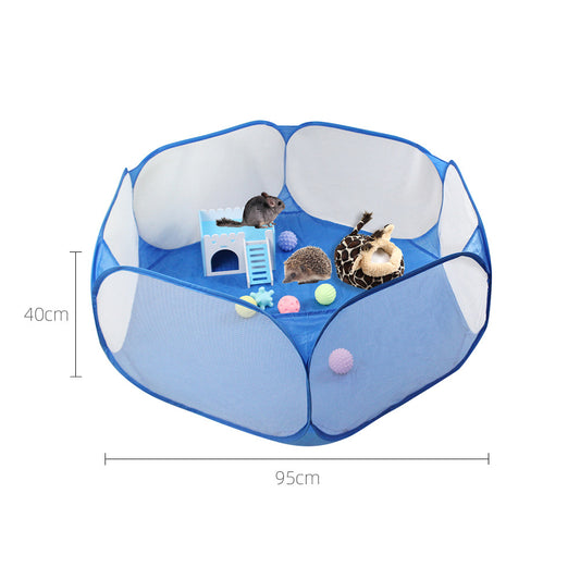 Pet Supplies Hedgehog Fence Guinea Pig Release Fence Chinchilla Rabbit Tortoise Stocking Foldable Fence