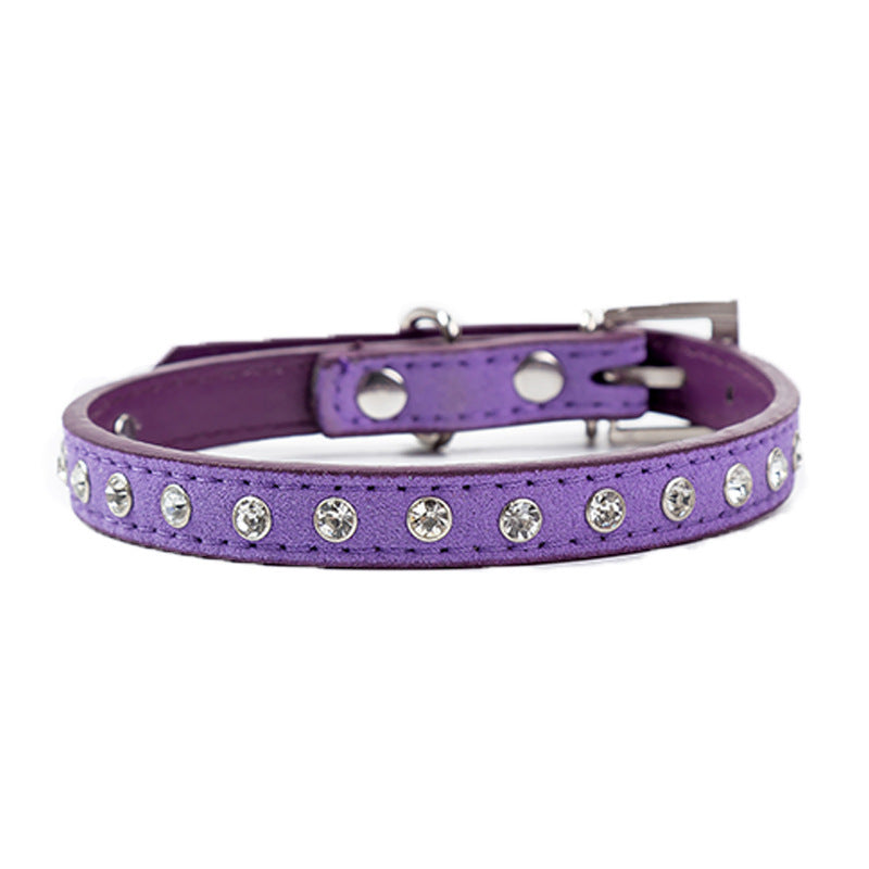 Colliers Tendance - Chats - Velours Coréen avec diamants - 5 Couleurs