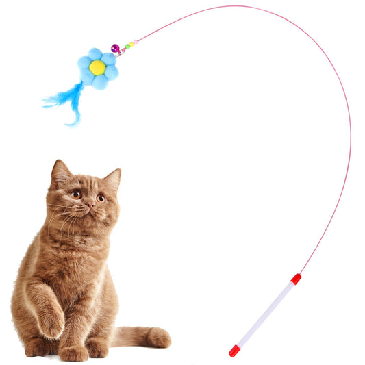 New Pet Toy Set Cat Toys Teaser Wand Mouse Supplies Multi-Style Combination
