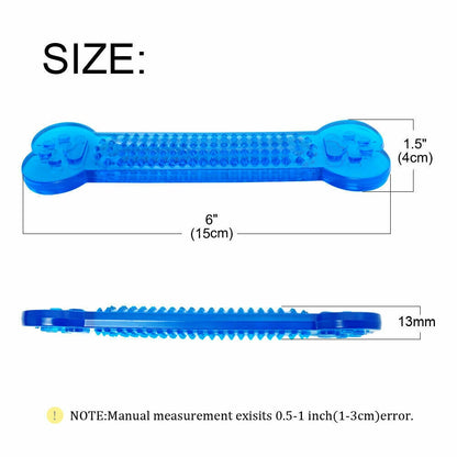 Pet Dog Chew Toys Rubber Bone Toy Aggressive Chewers Dog Toothbrush Doggy Puppy Dental Care