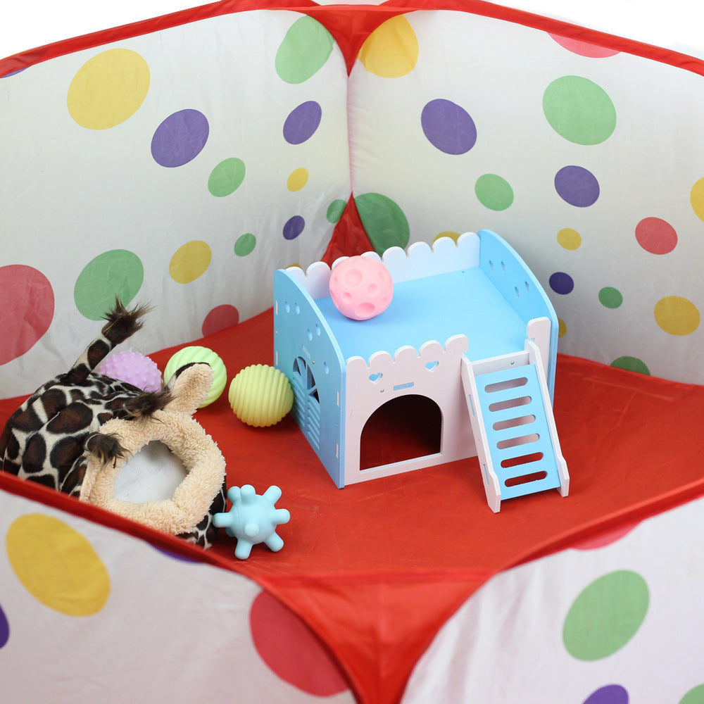 Portable Pet Hedgehog Fence Guinea Pig Release Chinchilla Outdoor Tent Foldable Cat Delivery Room