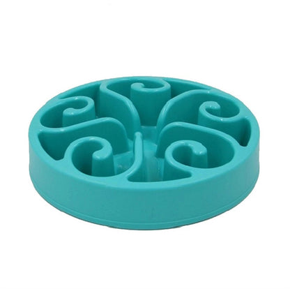 Slow Feed Dog Bowl,Anti-Choking,Healthy Pet Food Bowl To Prevent Obesity,Dog Feeder Dish