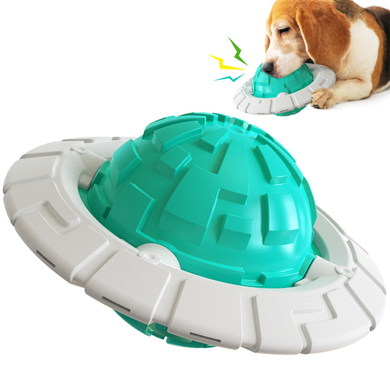 Jouet Flottant Interactif pour Chien - Frisbee Sonore pour Dentition et Jeux d'Eau