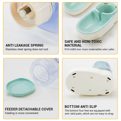 Dog Automatic Pet Feeder Cat Water Dispenser Dog Bowl Cat Bowl Water Feeding Bowl Cat Bowl